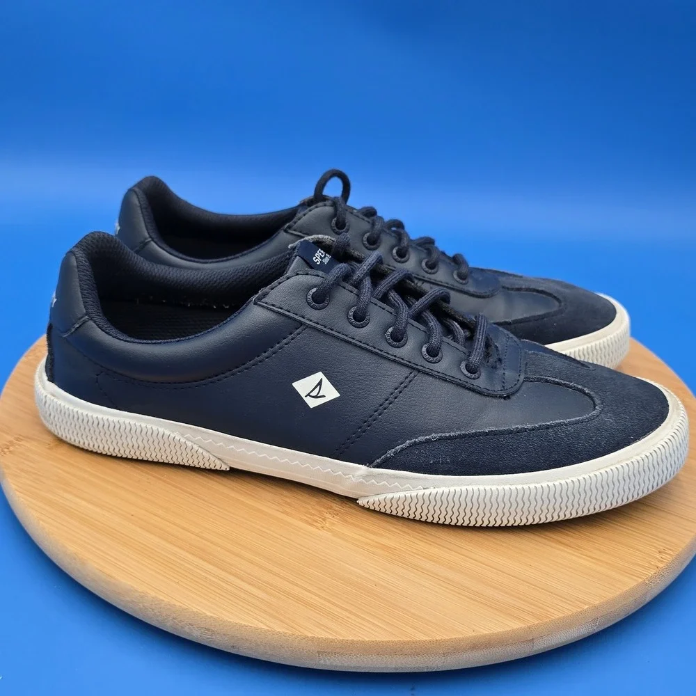 Sperry Top-Sider Pier Wave Refresh Leather Sneaker with Memory‎ Foam Women's 10
